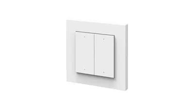 OSRAM SMART+ Smart Home WLAN-Funk-Wandtaster, 4-fach, batteriebetrieben, Weiß