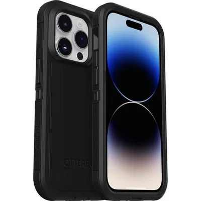Funda para móvil OtterBox Defender XT Cover case Rubber Schwarz MagSafe für iPhone 14 Pro