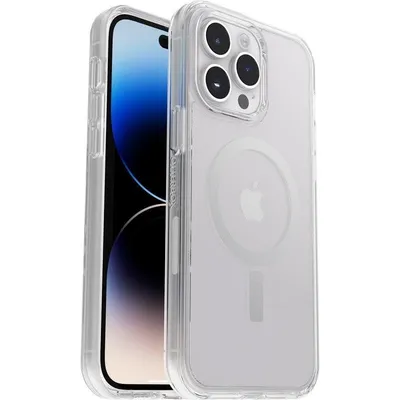 Funda para móvil OtterBox Symmetry+ Cover Polycarbonat Transparent Antimikrobiell für iPhone 14 Pro Max