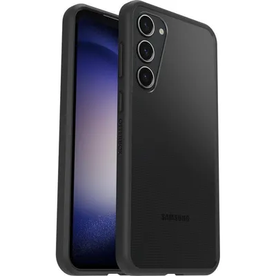 Handyhülle OtterBox React Cover Polycarbonat Schwarz Transparent für Galaxy S23+
