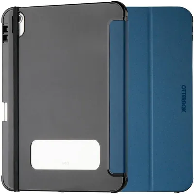 Hülle OtterBox React Folio für Apple iPad (A16/10. Gen), Blau