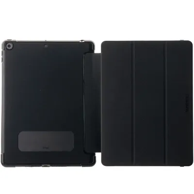 Hülle OtterBox React Folio für iPad 8./9. Generation, Sturzsicher, Schwarz