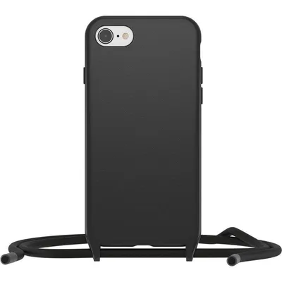 Funda para móvil OtterBox React Necklace Cover schwarz mit Kordel für iPhone SE/8/7