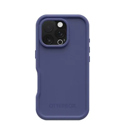 Funda para móvil OtterBox Frē Series Cover PC und TPE Schwarz und Lila für iPhone 16 Pro