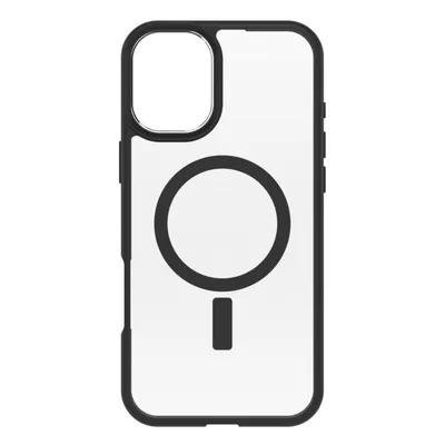Funda para móvil OtterBox React Series Cover Polycarbonat Schwarz Transparent für iPhone 16 Plus