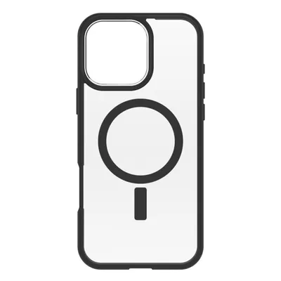 Hülle OtterBox React Series Cover Polycarbonat schwarz transparent MagSafe iPhone 16 Pro Max