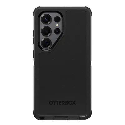 Funda para móvil OtterBox Defender Series Cover Silikon Schwarz für Galaxy S25 Ultra