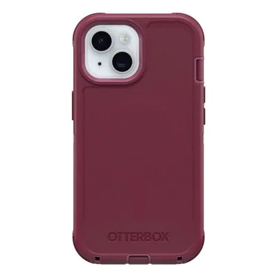 Funda para móvil OtterBox Defender Series Cover Silikon Rot für iPhone 17e/16e/15/14/13
