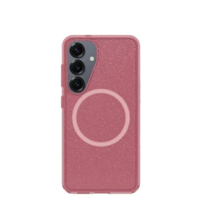 Funda para móvil OtterBox Symmetry Series Cover Polycarbonat Rosa mit Magneten für Galaxy S25