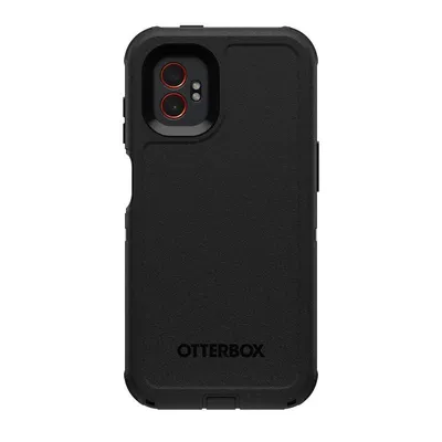 OtterBox Defender Series Silikon Schwarz Stoßfest Hülle für Galaxy XCover7 Pro