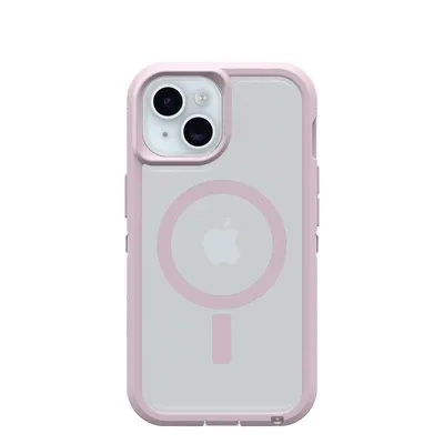 Funda para móvil OtterBox Defender XT Cover Kunststoff rosa transparent für iPhone 17e/16e/15/14/13