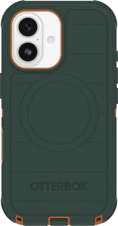 Otterbox Defender Pro iPhone 17 Backcover mit MagSafe Magnet Grün