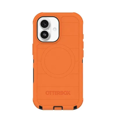 Funda para móvil OtterBox Defender Pro MagSafe Polycarbonat Orange für iPhone 17