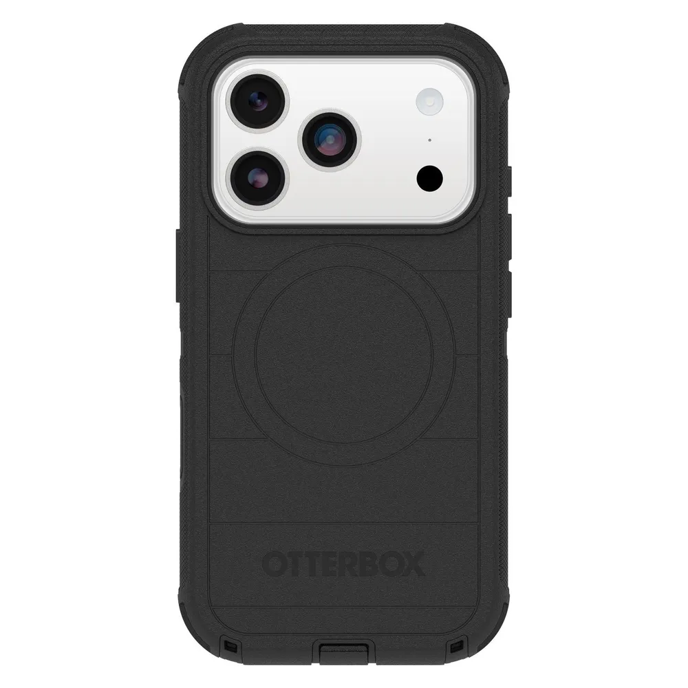 Otterbox Defender Pro iPhone 17 Pro Backcover mit MagSafe Magnet Schwarz