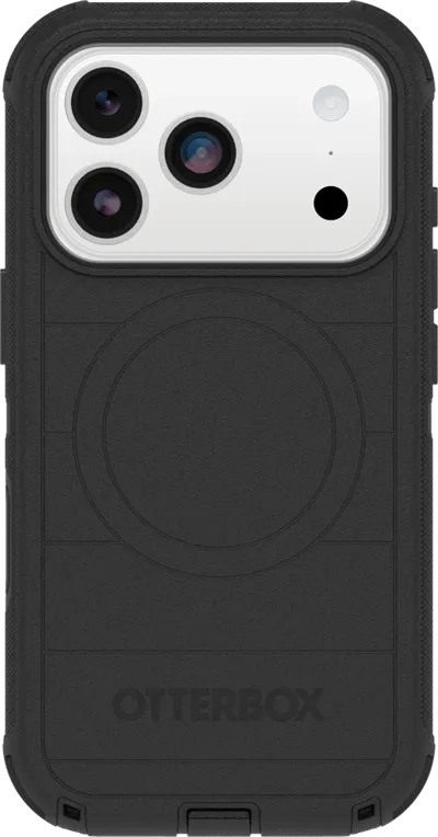 Otterbox Defender Pro iPhone 17 Pro Backcover mit MagSafe Magnet Schwarz
