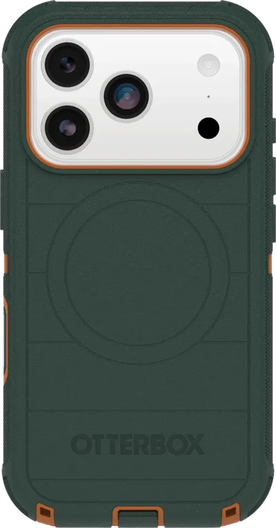 Otterbox Defender Pro iPhone 17 Pro Backcover mit MagSafe Magnet Grün