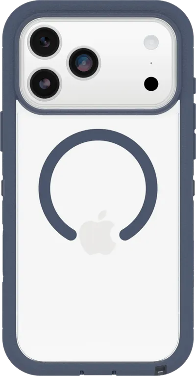 Otterbox Defender Pro XT iPhone 17 Pro Max Backcover MagSafe Magnet Transparent Blau