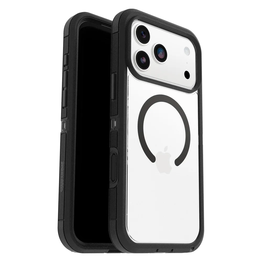 Otterbox Defender Pro XT iPhone 17 Pro Max Backcover MagSafe Magnet Transparent Schwarz