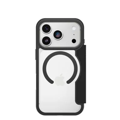 Funda para móvil OtterBox React Folio MagSafe Polypropylen Schwarz Transparent für iPhone 17 Pro