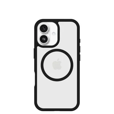 Funda para móvil OtterBox React MagSafe Cover Kunststoff schwarz transparent für iPhone 17