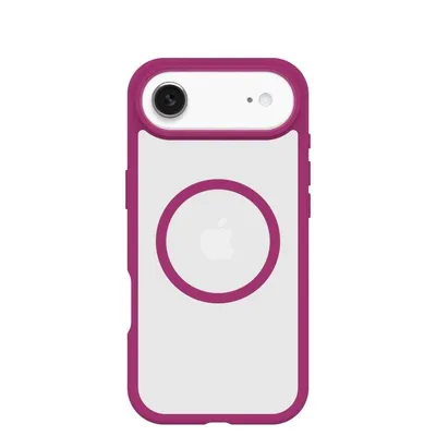 Handyhülle OtterBox React MagSafe Cover Kunststoff Pink Transparent Schutz für iPhone Air