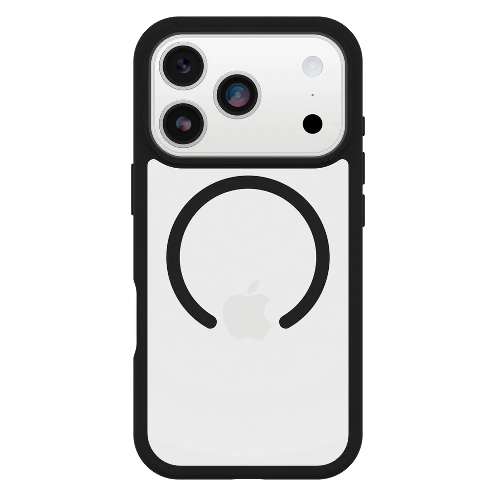 Handyhülle OtterBox React MagSafe Cover Kunststoff schwarz transparent für iPhone 17 Pro