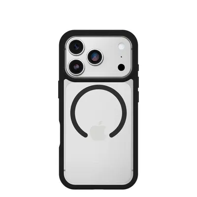 Handyhülle OtterBox React MagSafe Cover Kunststoff schwarz transparent für iPhone 17 Pro