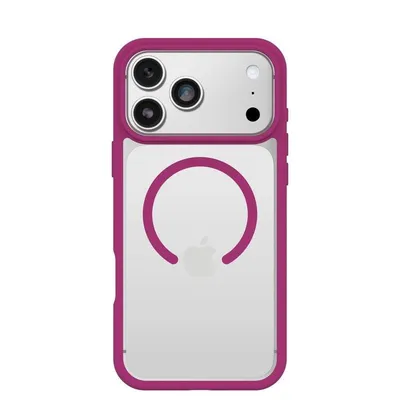 Handyhülle OtterBox React MagSafe Kunststoff rosa transparent für iPhone 17 Pro Max