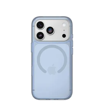 Handyhülle OtterBox Symmetry Clear MagSafe Cover PC TPU Blau Transparent MagSafe für iPhone 17 Pro