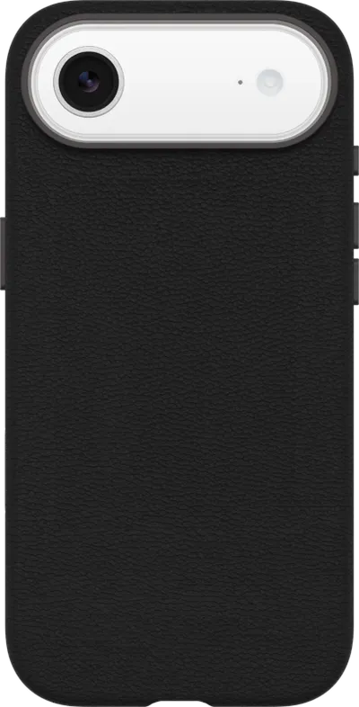 Otterbox Symmetry iPhone 17 Air Backcover mit MagSafe Magnet Leder Schwarz