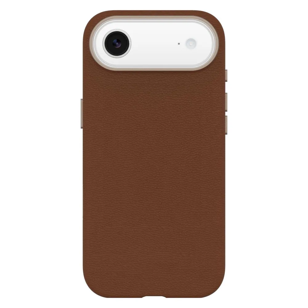 Funda para móvil OtterBox Symmetry Cactus Leather Cover Braun für iPhone 17 Air