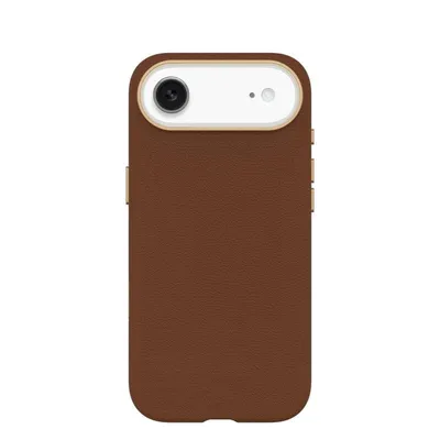 Funda para móvil OtterBox Symmetry Cactus Leather Cover Braun für iPhone 17 Air
