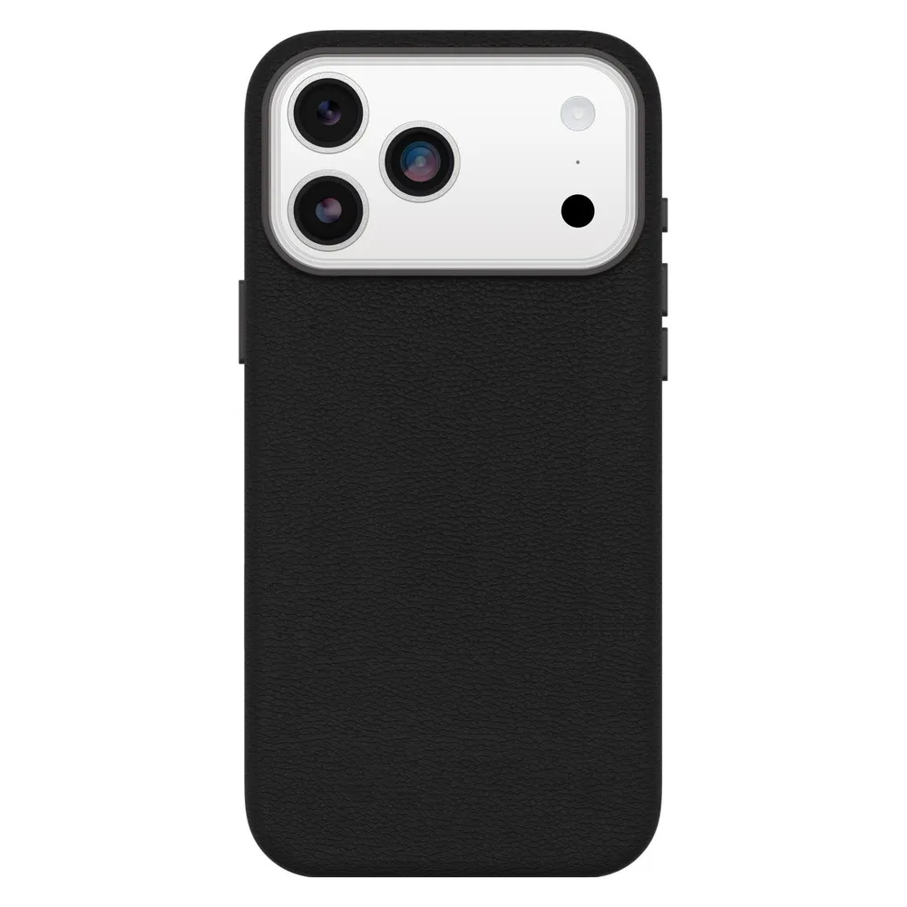 Otterbox Symmetry iPhone 17 Pro Max Backcover mit MagSafe Magnet Leder Schwarz