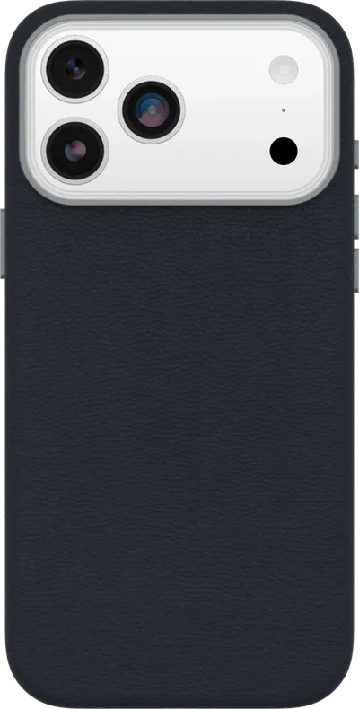 Otterbox Symmetry iPhone 17 Pro Max Backcover mit MagSafe Magnet Leder Blau
