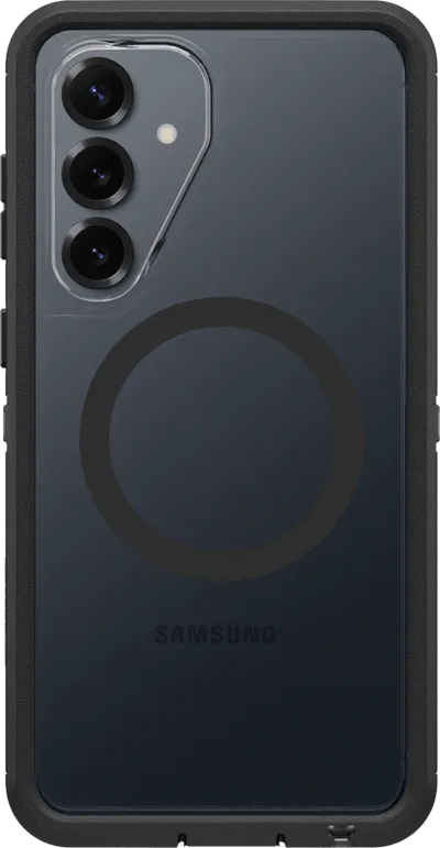 Otterbox Defender Samsung Galaxy S26 Plus Backcover mit Magnet Transparent mit schwarzem Rand