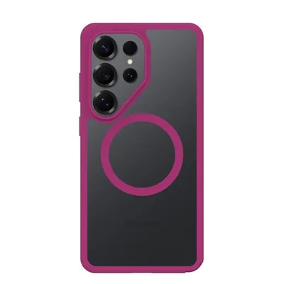 OtterBox React Magnets Cover transparent rosa für Galaxy S26 Ultra