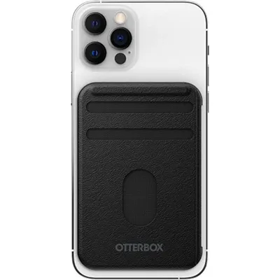 Geldbörse MagSafe für iPhone OtterBox Wallet Schwarz