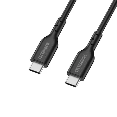 Kabel USB-C nach USB-C OtterBox Fast Charge 2 m USB 2.0 Schwarz