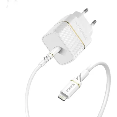 USB-C-PD-Ladegerät 20 W, verstärktes USB-C-Kabel, Otterbox, sturzfest