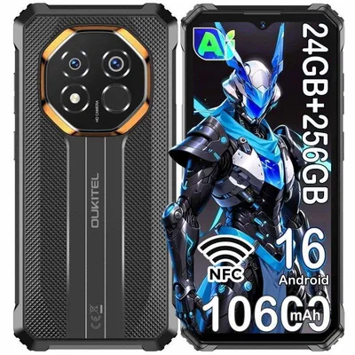 Oukitel G7 4G 8GB 256GB 6.52" Schwarz