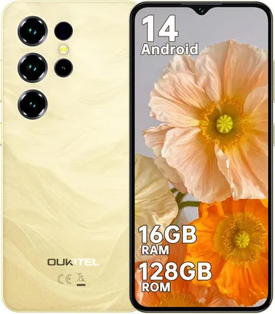 OUKITEL C2 Handy Ohne Vertrag Android 14 Smartphone (16,56 cm/6.52 Zoll, 128 GB Speicherplatz, 13 MP Kamera, 5000mAh, 16GB RAM 128GB ROM, 6,52'' Display, GPS, 4G Dual SIM)
