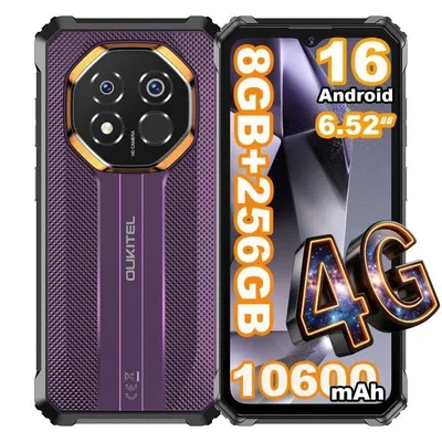 Oukitel G7 4G 8GB 256GB 6.5" Lila