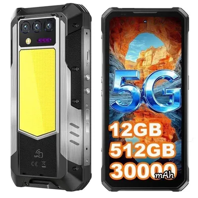 Oukitel WP100 Titan 5G 12GB 512GB 6.8" Schwarz