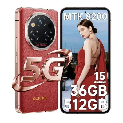 Oukitel WP210 5G 12GB 6,7" 512GB Rot Outdoor Smartphone