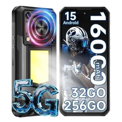 Oukitel WP56 5G 12GB 6.8" Schwarz 512GB 16000 mAh Akku
