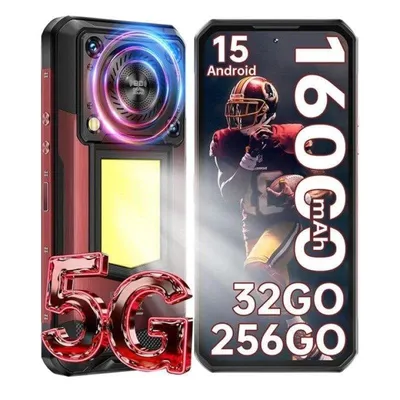 Oukitel WP56 5G 12GB 512GB 6,8" Rot Triple-Kamera