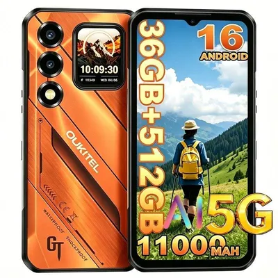 Oukitel WP66 5G 12GB 512GB 6,58" Orange Dual-SIM