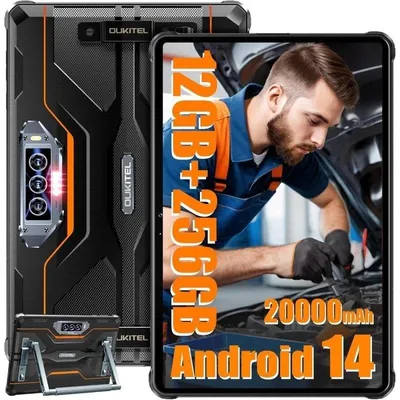 Tablet Oukitel RT8 4G 11" 12GB 256GB Schwarz Orange