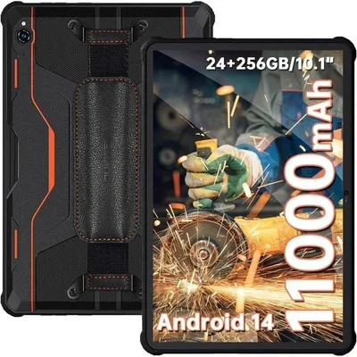 Tablet Oukitel RT9 WiFi + 4G 10,1" 24GB 256GB Schwarz/Orange