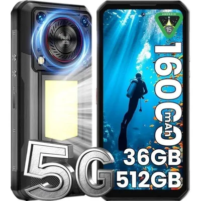 Oukitel WP56 5G 12GB 512GB 6.8" Schwarz